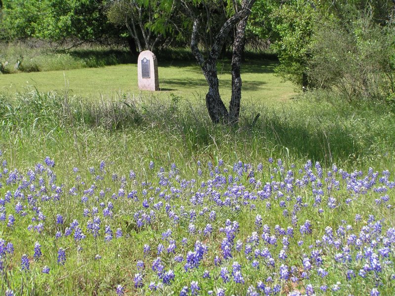 The Fuchs Family Cemetery on the Colorado River, April 2005